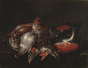 Nature morte de poissons, vers 1670-80